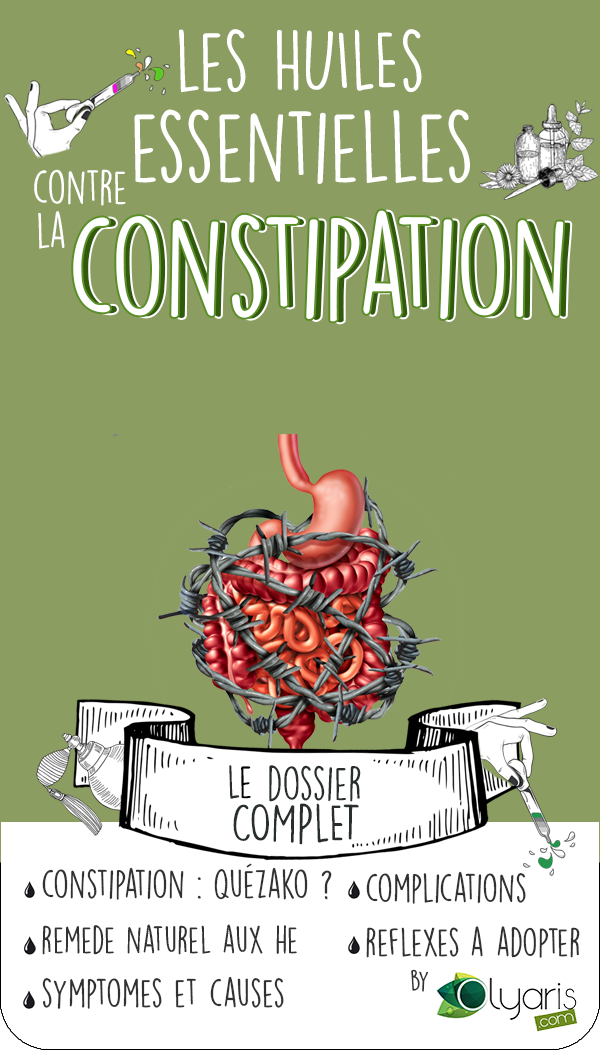 Huile Essentielle de Menthe Poivrée contre la Constipation - Olyaris